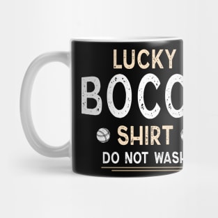 Vintage Lucky Bocce Mug